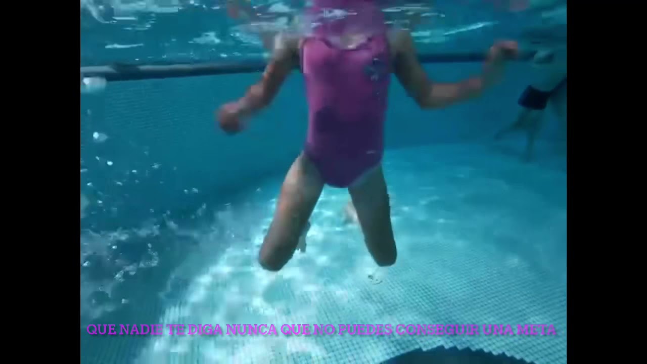 Nadando con lesión medullar💪