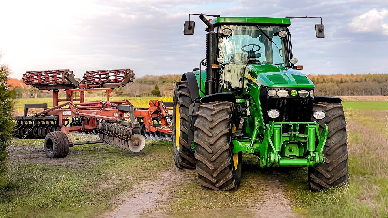 7920 SOUND🔥 - Erstes Mal mit 6-Meter Scheibenegge💪