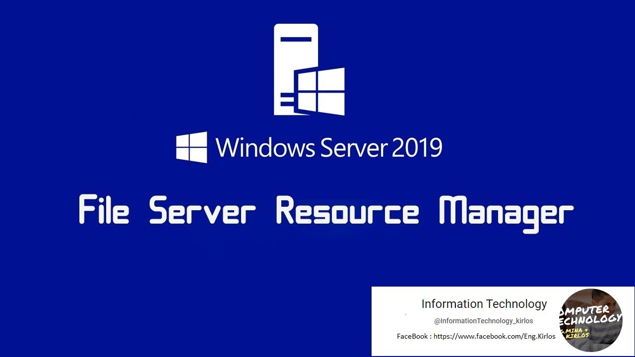 How to build a file server for small organization or small company on windows server 2019