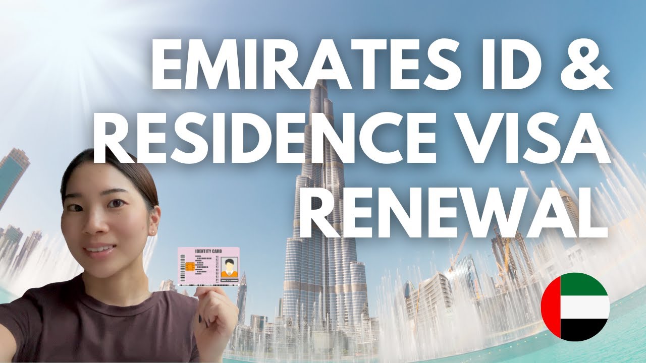 STEP BY STEP Emirates ID & Visa Renewal - Costs and timeline