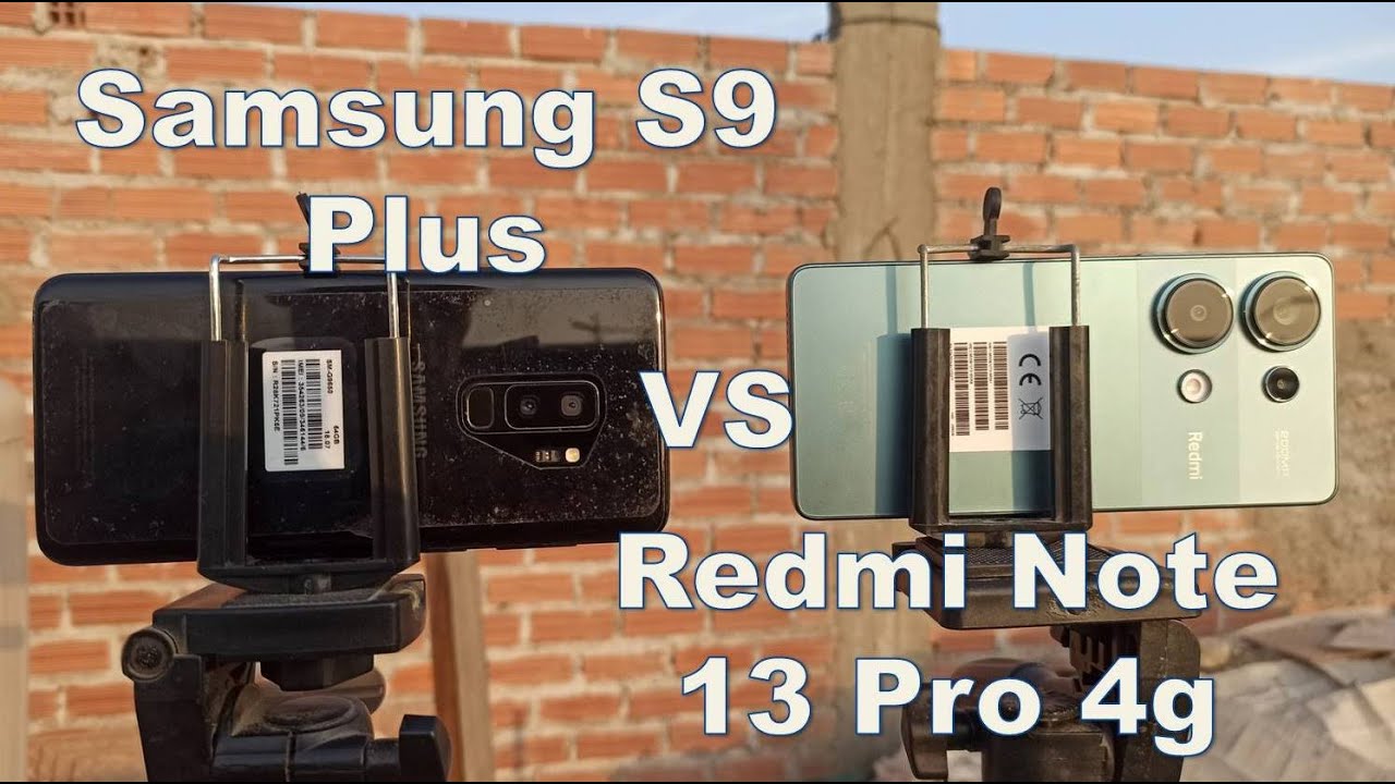Samsung s9 plus vs Redmi Note 13 pro / gama alta antiguo vs gama media actual. FOTOS