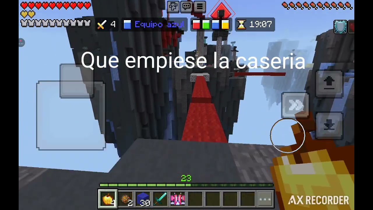 Una partida normalidad de bedwars