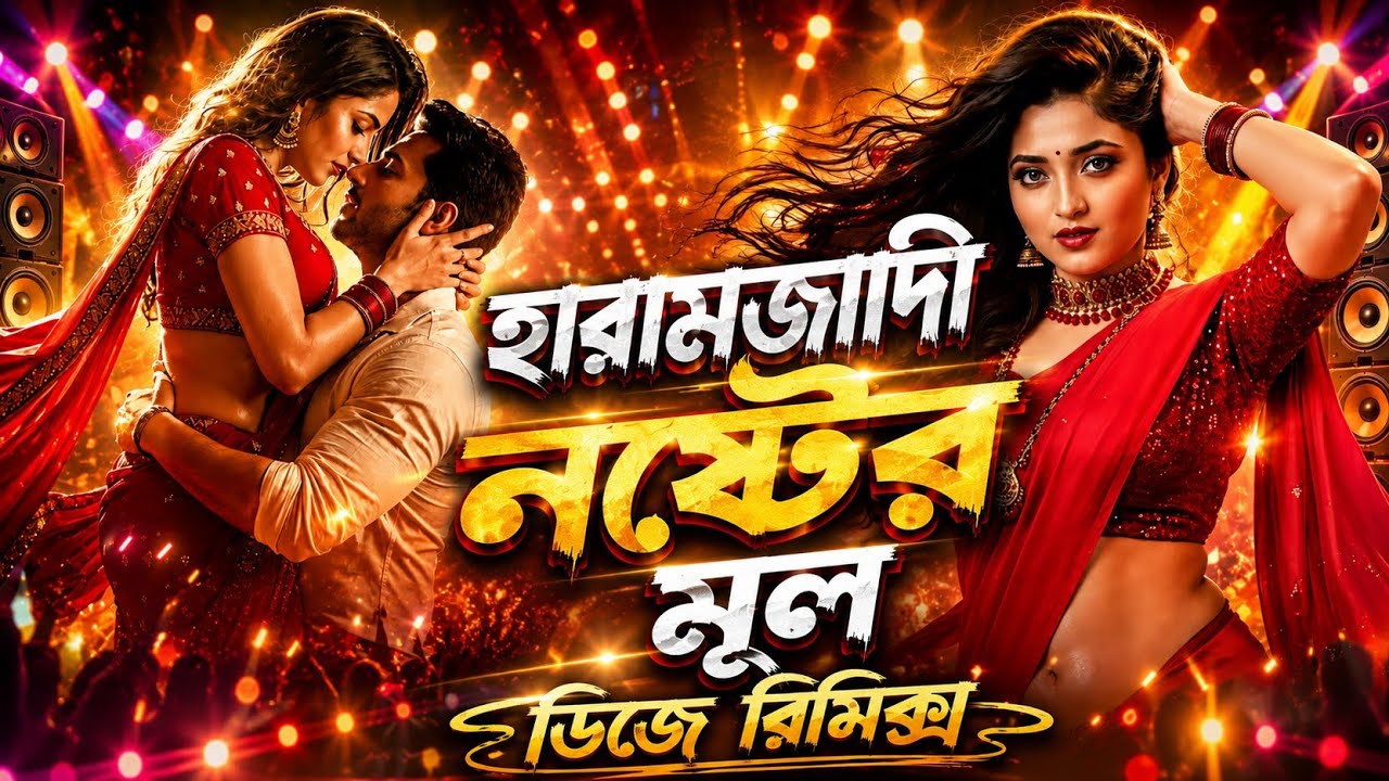 হারামজাদি নষ্টের মুল 💔 Haramjadi Noster Mul 😥 Bangla Dj Remix | New Songs 2026