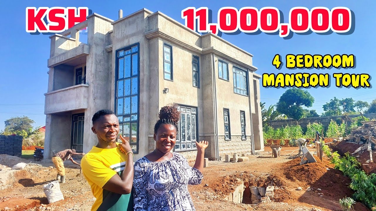 Inside Ksh.11,000,000 4 Bedroom #mansion #property #housetour in #kenya #home