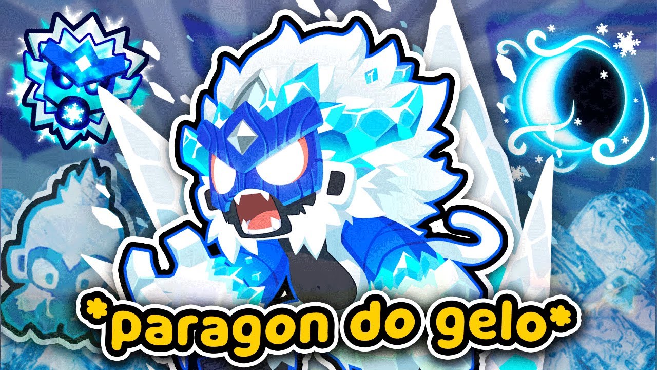 Jogando SÓ de fimas pra usar a PARAGON DO GELO 🥶🧊
