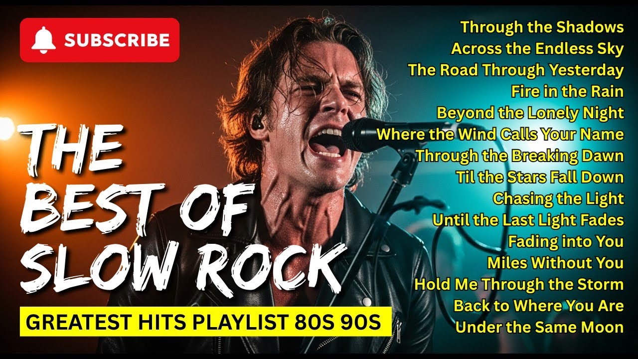 Greatest Slow Rock Romance | Top 20 Ballads That Break You Completely