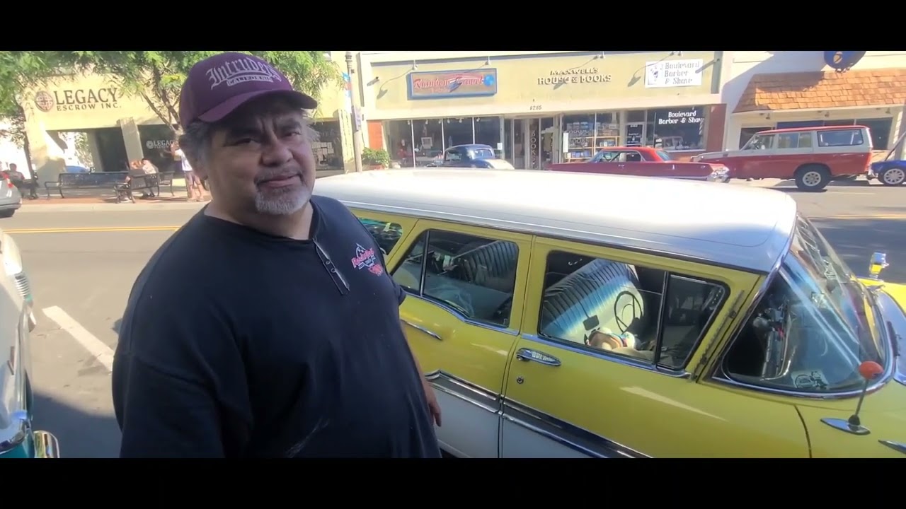 Oscar's rare 9 passenger 58 Chevy Brookwood!