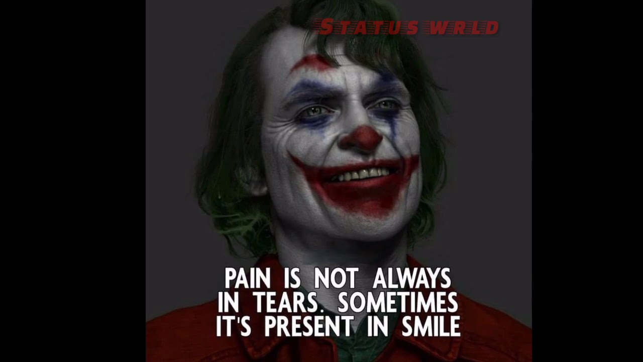 Top 11 Best Joker Quotes||Joker Attitude Status||Joker status