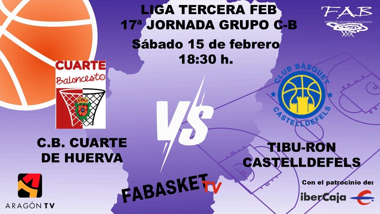 CB CUARTE DE HUERVA vs TIBU-RON CASTELLDEFELS