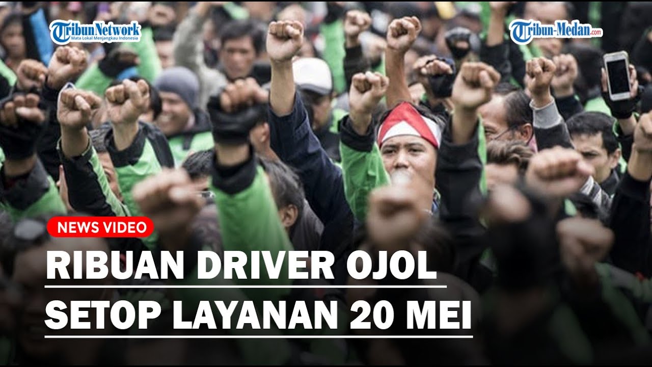 RIBUAN DRIVER OJOL DAN TAKSOL Setop Layanan 20 Mei, Ini Alasannya❗