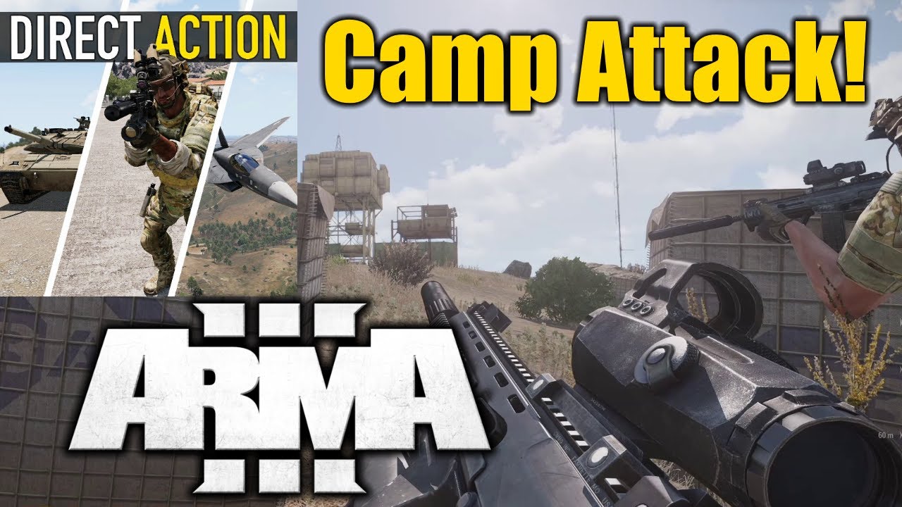 ArmA 3 Direct Action | Attack on Camp Stavros