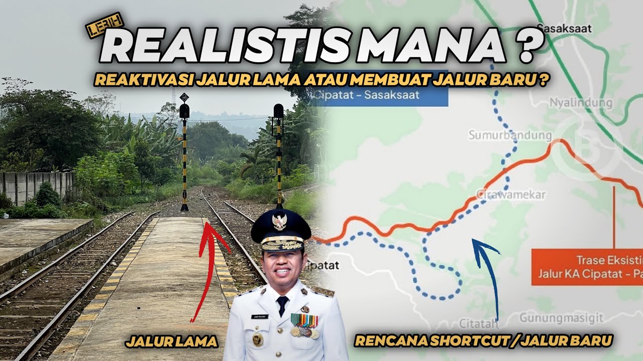 REAKTIVASI JALUR LAMA ATAU MEMBUAT SHORTCUT JALUR BARU⁉️JALUR NON AKTIF PADALARANG - CIPATAT #Part4