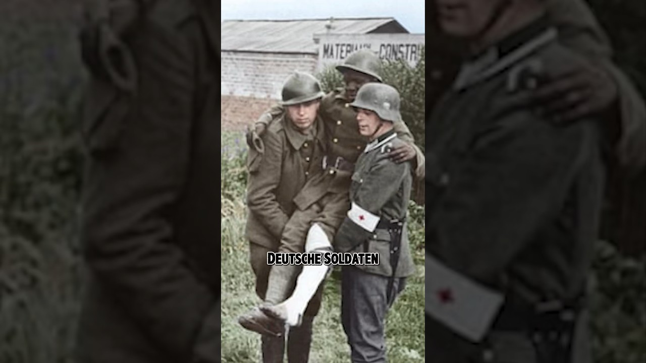 Deutsche Soldaten verschonen Franzosen #shorts #ww2history #realstory