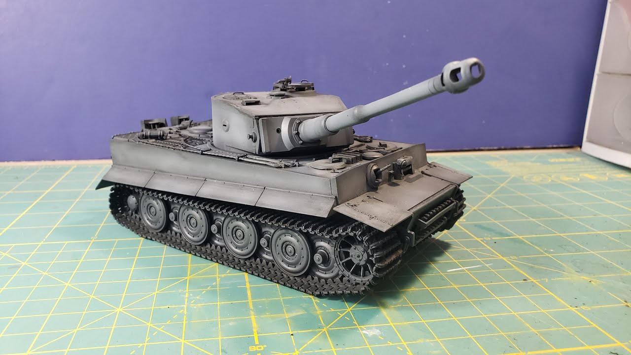 *BuildTime* Сборка танка Tiger от Italeri в масштабе 1/35 &mdash; Часть 2