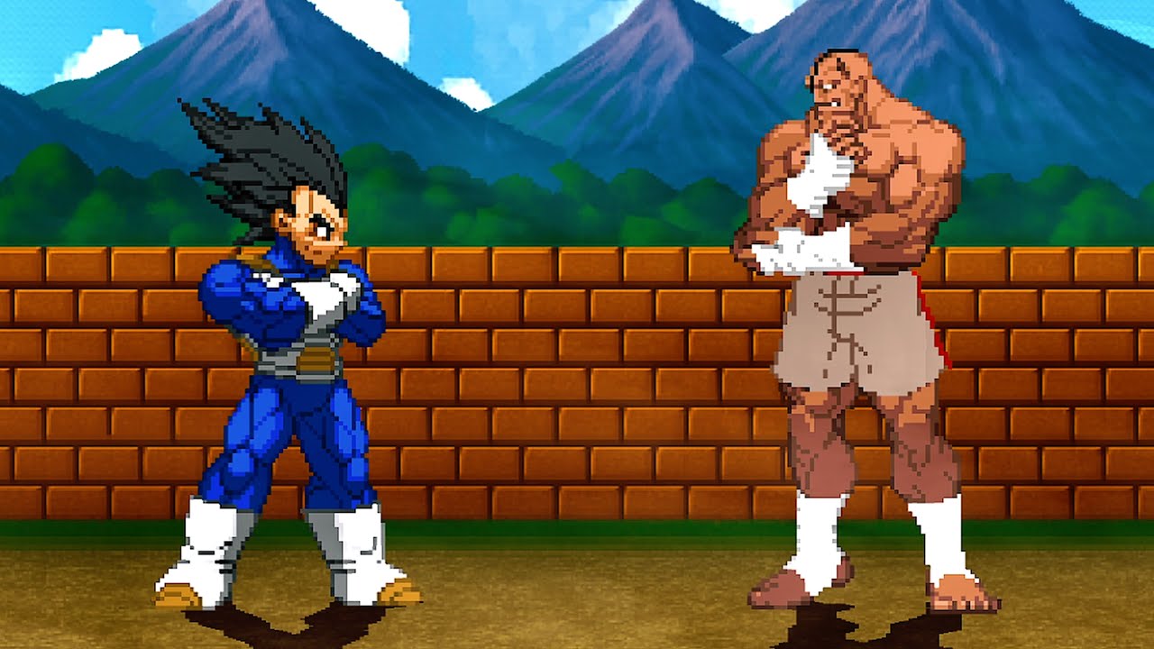 Vegeta Vs. Angel Sagat - Angelic Tiger
