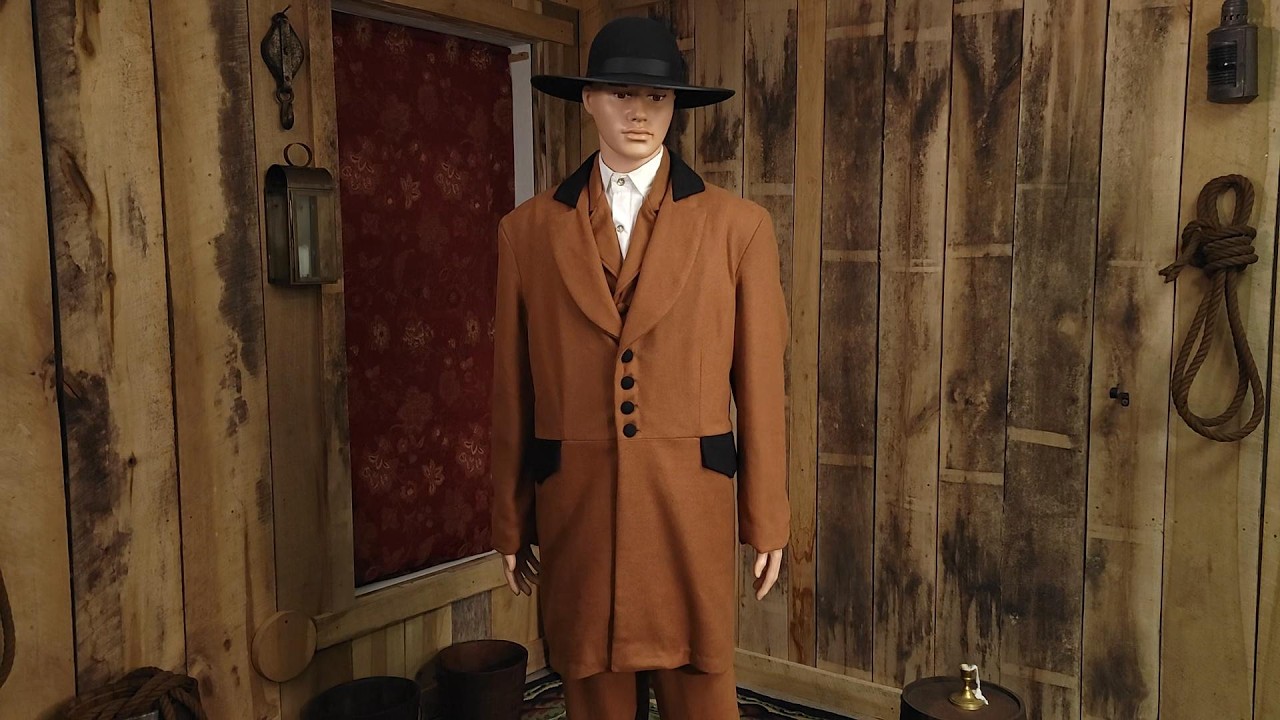 Gentleman's Brown Wool Suit - 19th Century - Civil War Era