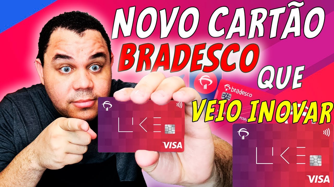 GRANDE NOVIDADE! CART&Atilde;O NOVO NA &Aacute;REA: BRADESCO LIKE VISA COM BENEF&Iacute;CIOS IN&Eacute;DITOS AQUI NO BRASIL