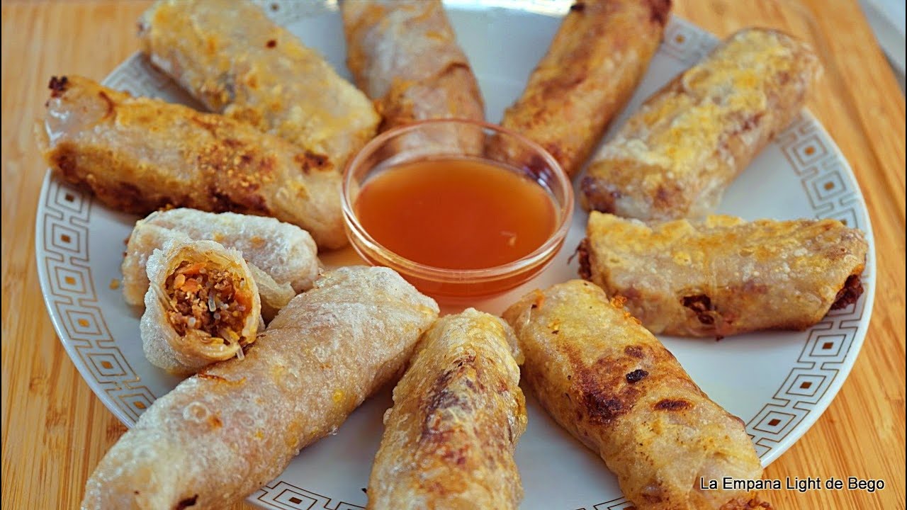 ✨Rollitos de Papel de Arroz Rellenos de Carne y Verduras+Salsa Agridulce Trucos Cocinar y Conservar🥢