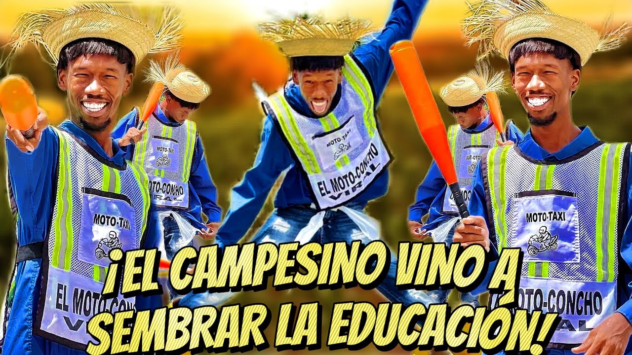 ¡El Moto-Concho Que Educa En Los Pasos De Cebra y Su Flow De Campesino!