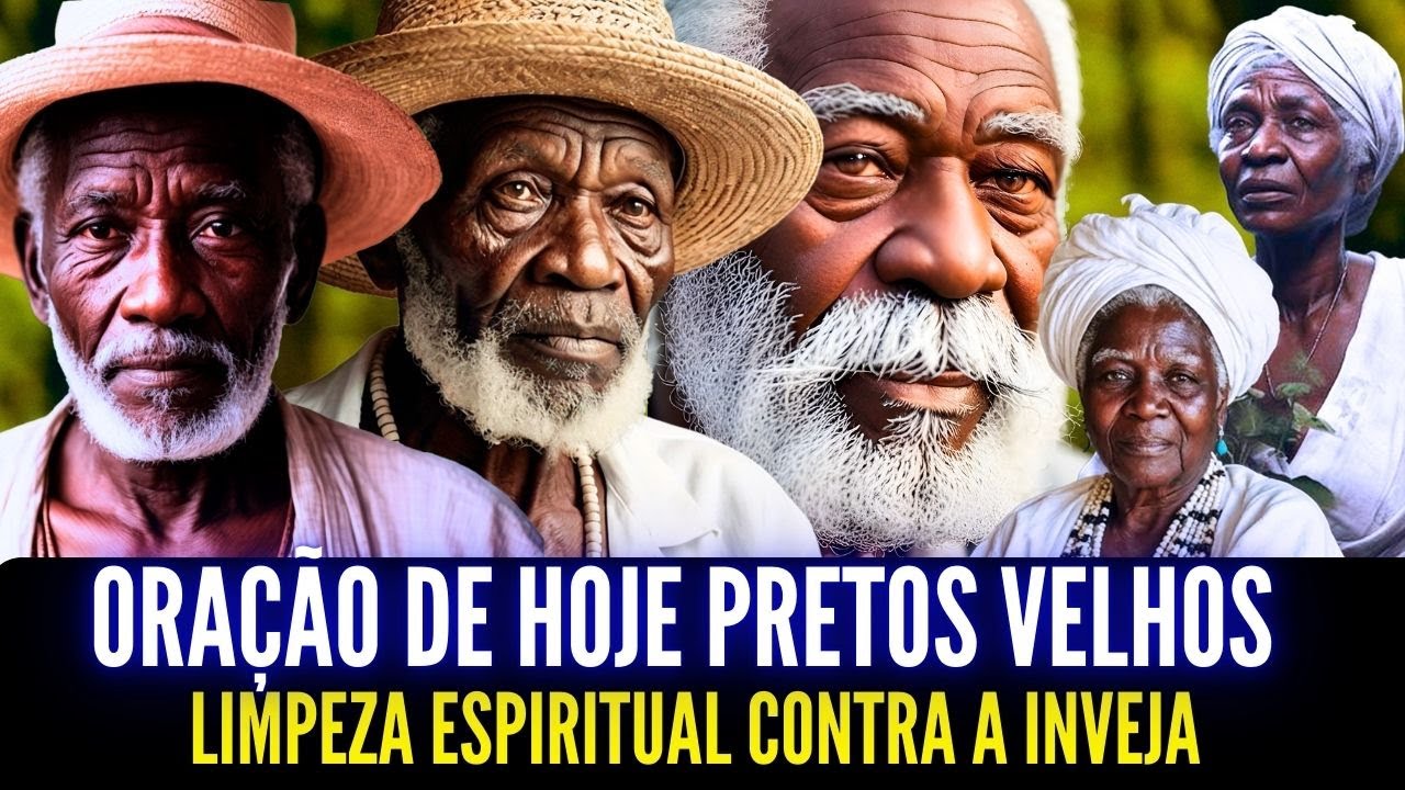 ORAÇÃO DE HOJE COM PRETO VELHO – LIMPEZA ESPIRITUAL E PROTEÇÃO