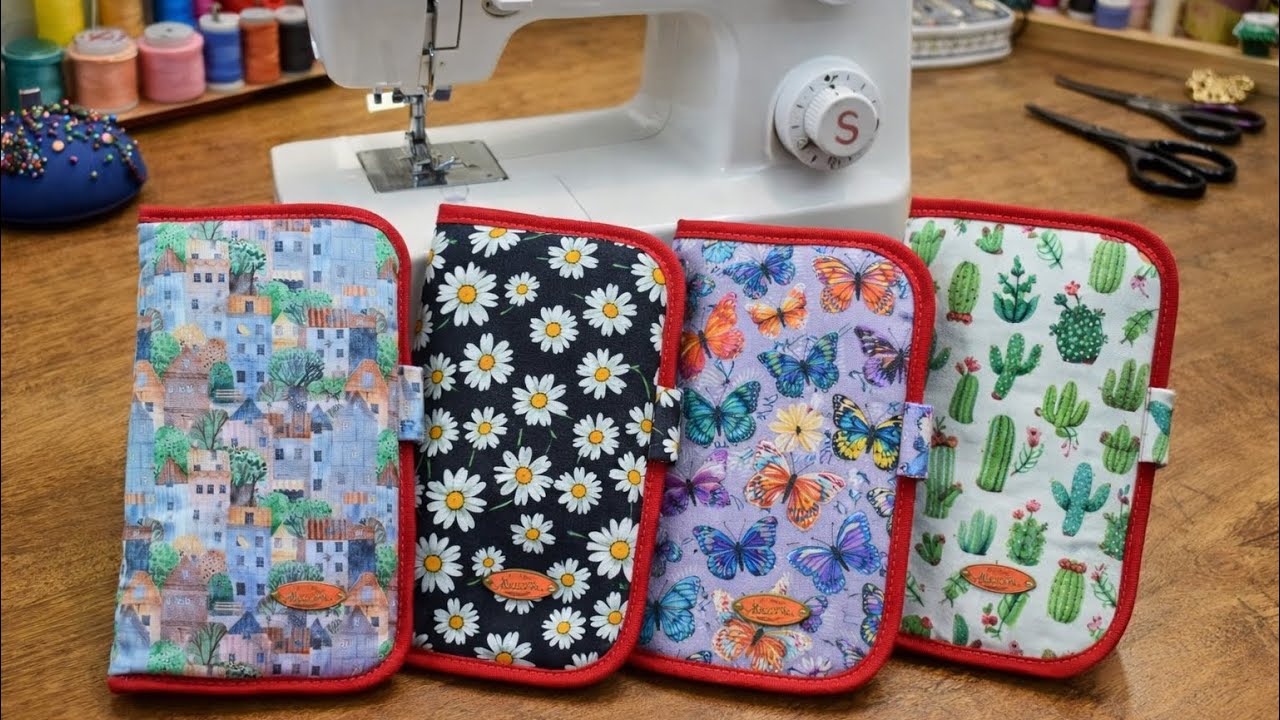 LUCRO CERTO COM A CARTEIRA com poucos cortes de tecido 🥰 FAÇA E VENDA
