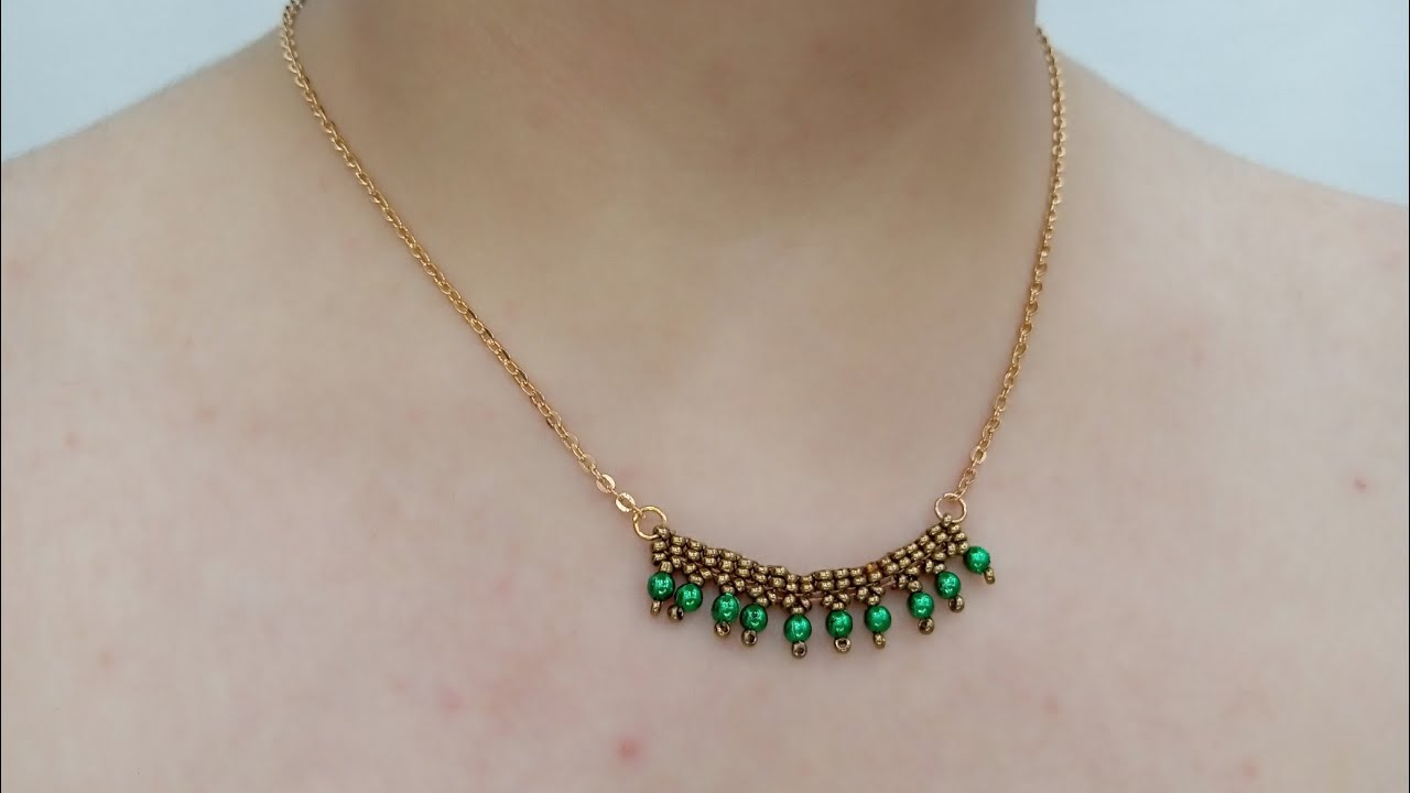 New Beautiful Necklace Making | Jewellery Making @smartschannel23 #necklace #jewellery #jewelry