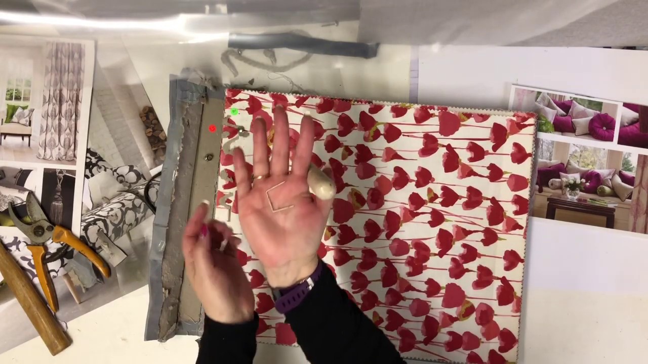 How to dismantle fabric sample books