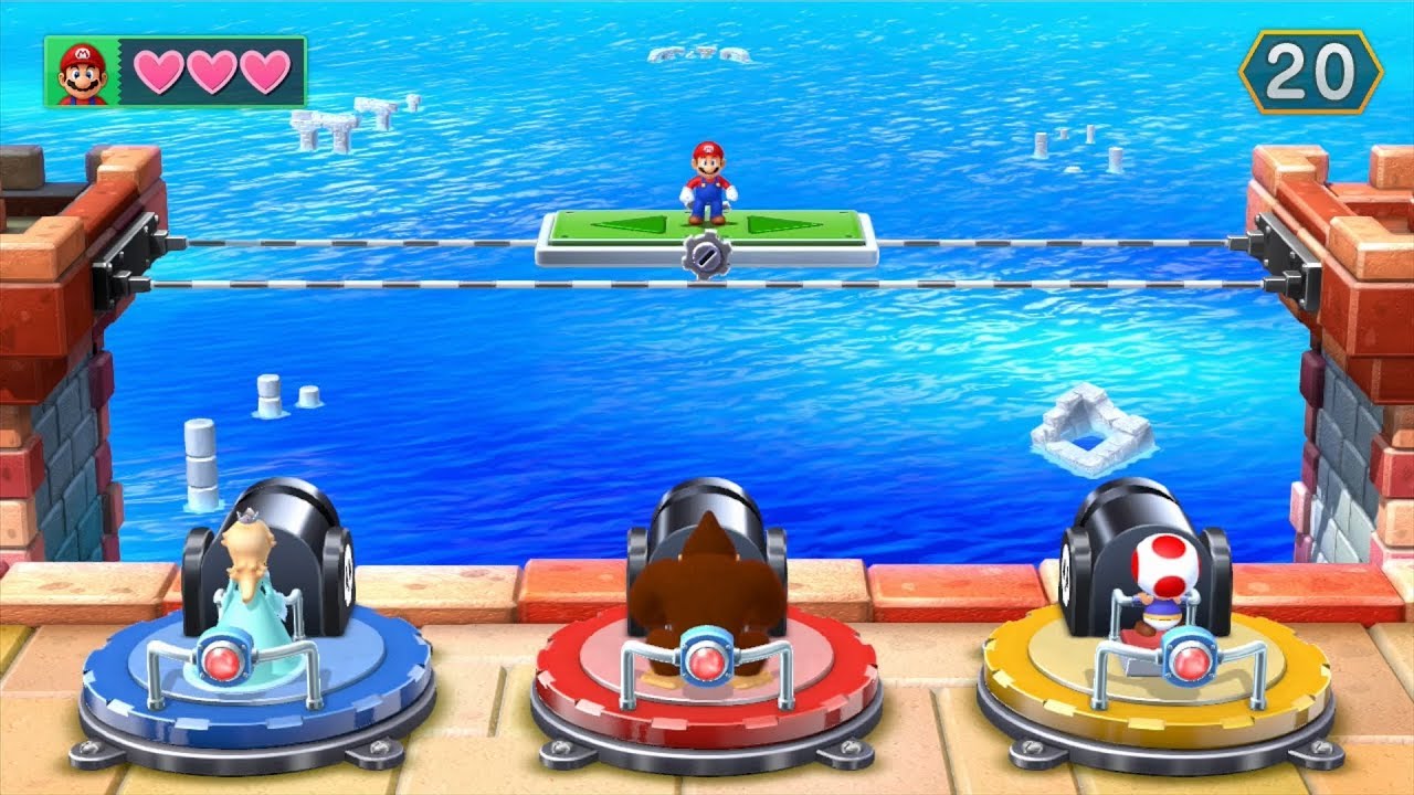 Mario Party 10 Mario Party #169 Rosalina vs Donkey Kong vs Mario vs Toad Haunted Trail Master