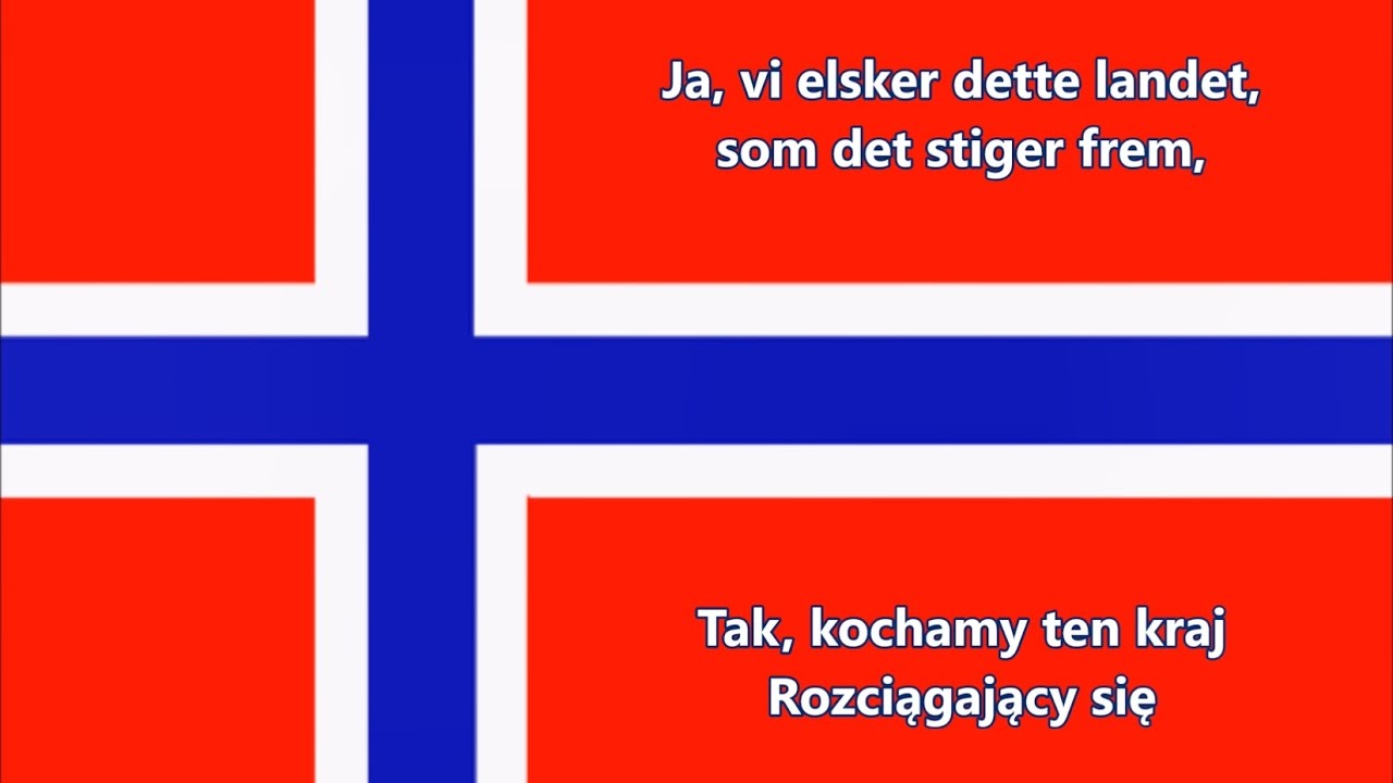 Hymn Norwegii (polski) - Anthem of Norway (NO/PL lyrics)