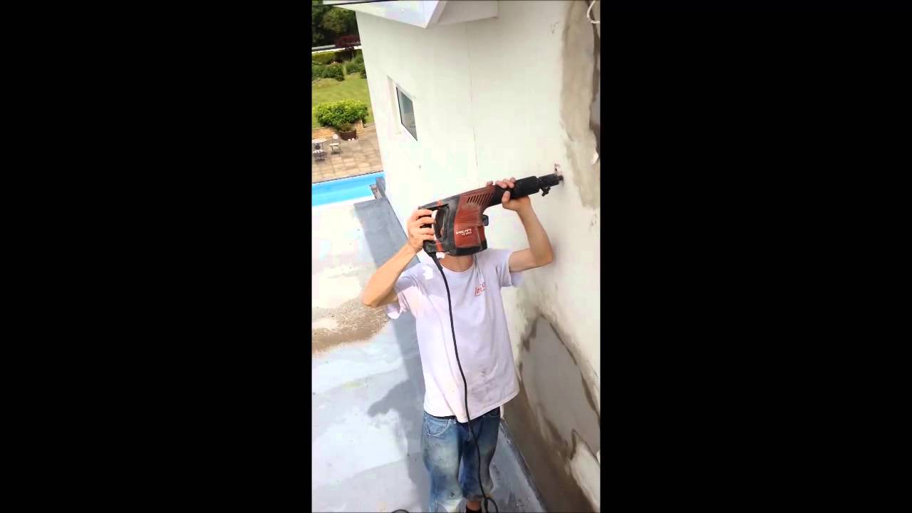 Exterior house painting, render and pebbledash repair, Cardiff - Wales.