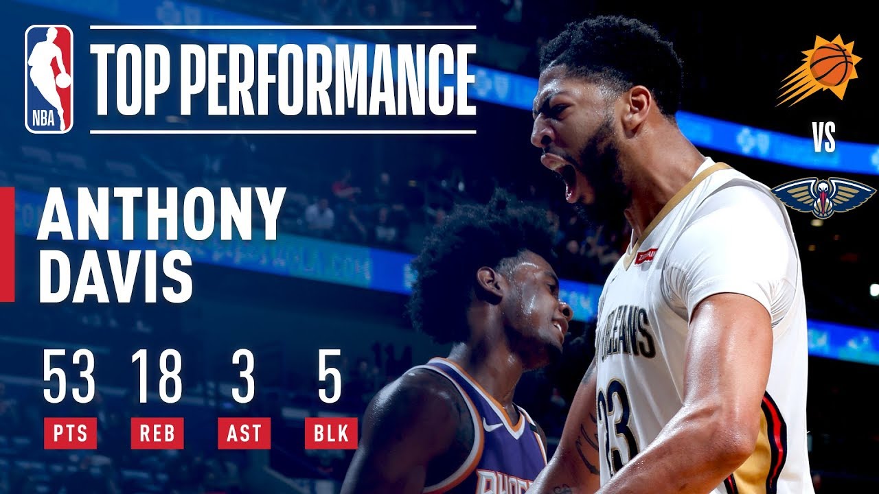 Anthony Davis Joins Bob McAdoo As the Only 2 Players With 50 Pts, 15 Reb, 5 Blk in a Game