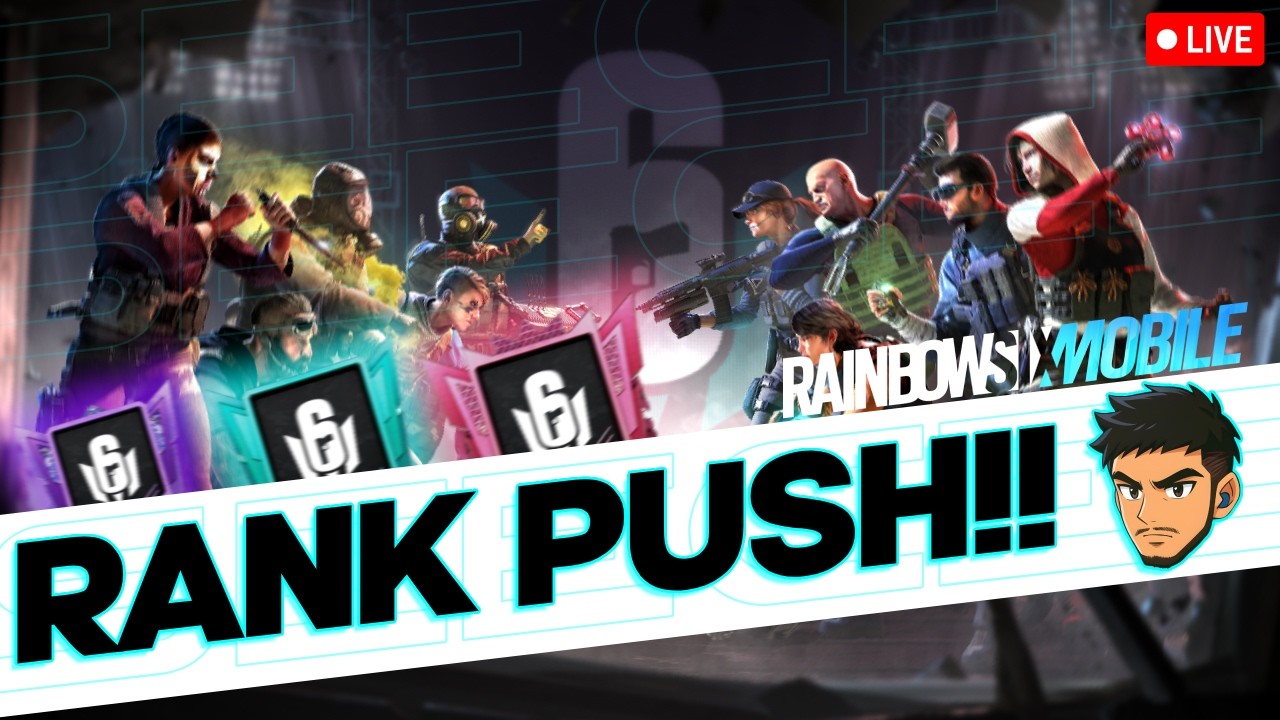 Sorry for light cut Live again. R6 Mobile Ranked Grind 😤 | The SeeCee Gaming  #seeceegaming