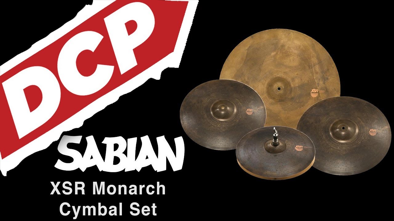 Sabian Big & Ugly XSR Monarch Cymbal Set XSR5005M