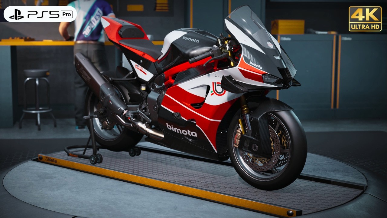 RIDE 6 | Customize Brutal Bimota Rimini KB998 Akrapovic Gameplay [4K PS5 Pro]