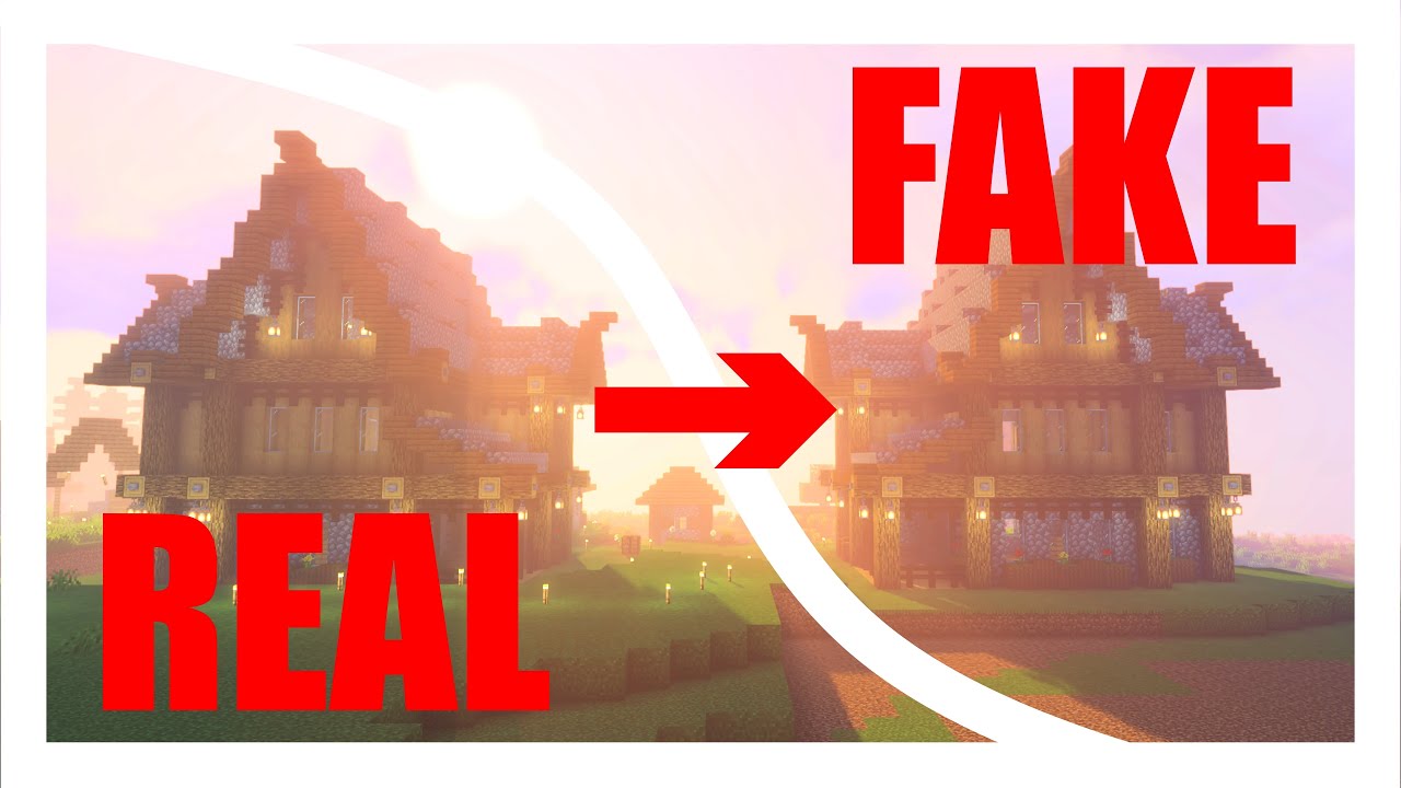I copied my friend's Minecraft house and he didn't realise...