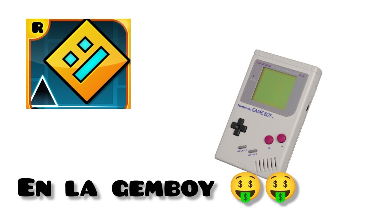 Geometry dash en la gemboy 🤑👍