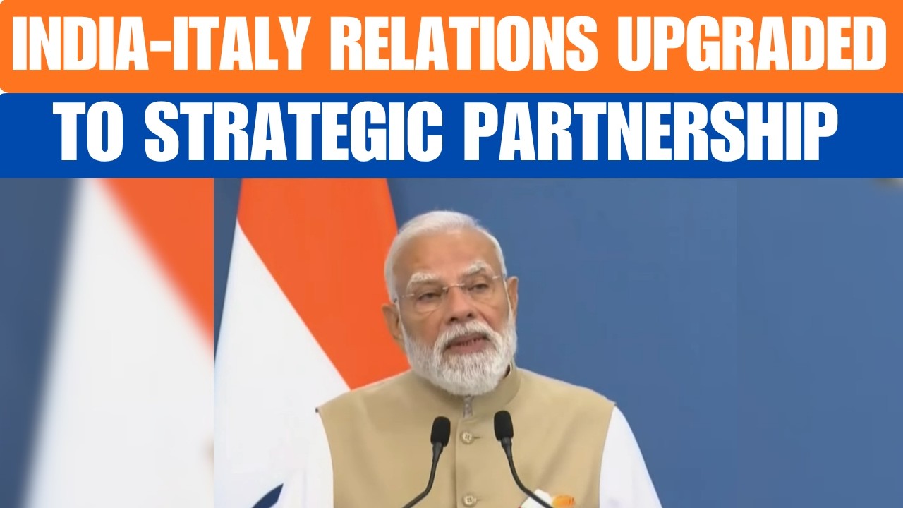 PM Modi Upgrades India-Italy Ties to Special Strategic Partnership | News9