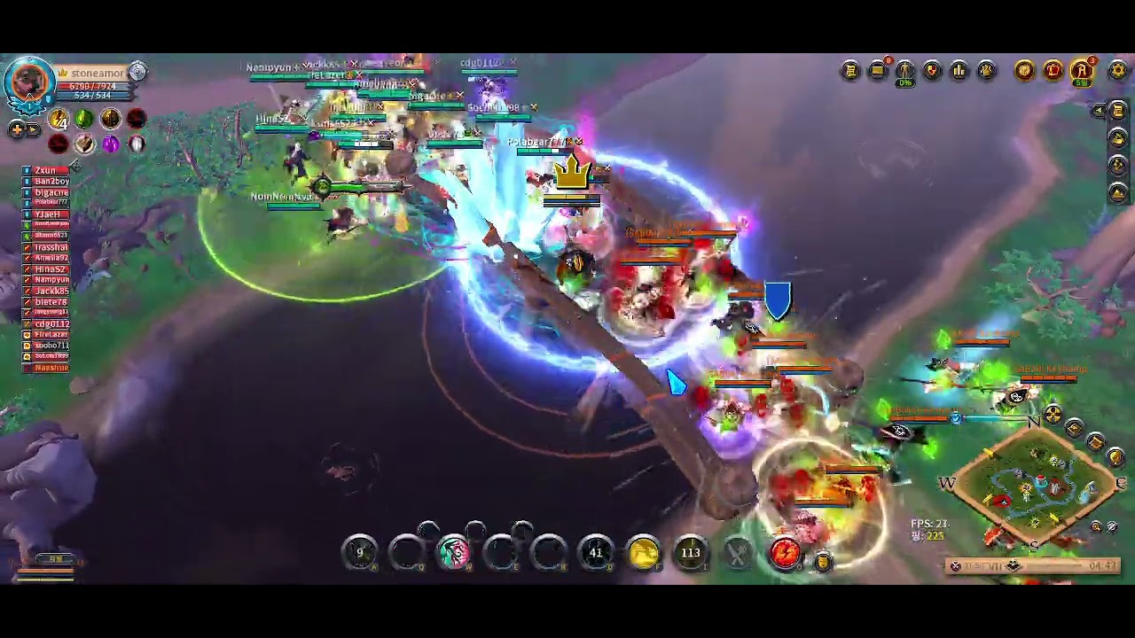 F4F Ally vs Keybump | Caller POV | Albion Online zvz