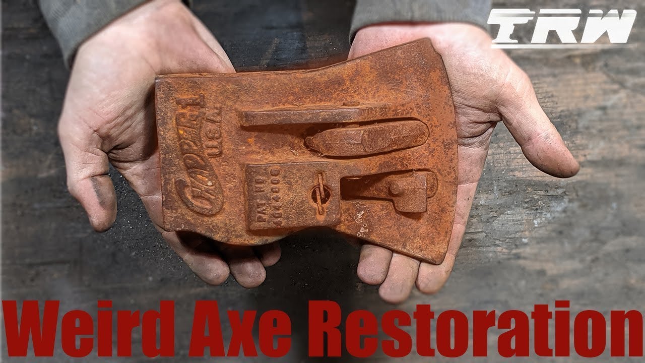 The Weirdest Axe Ever - Perfect Restoration