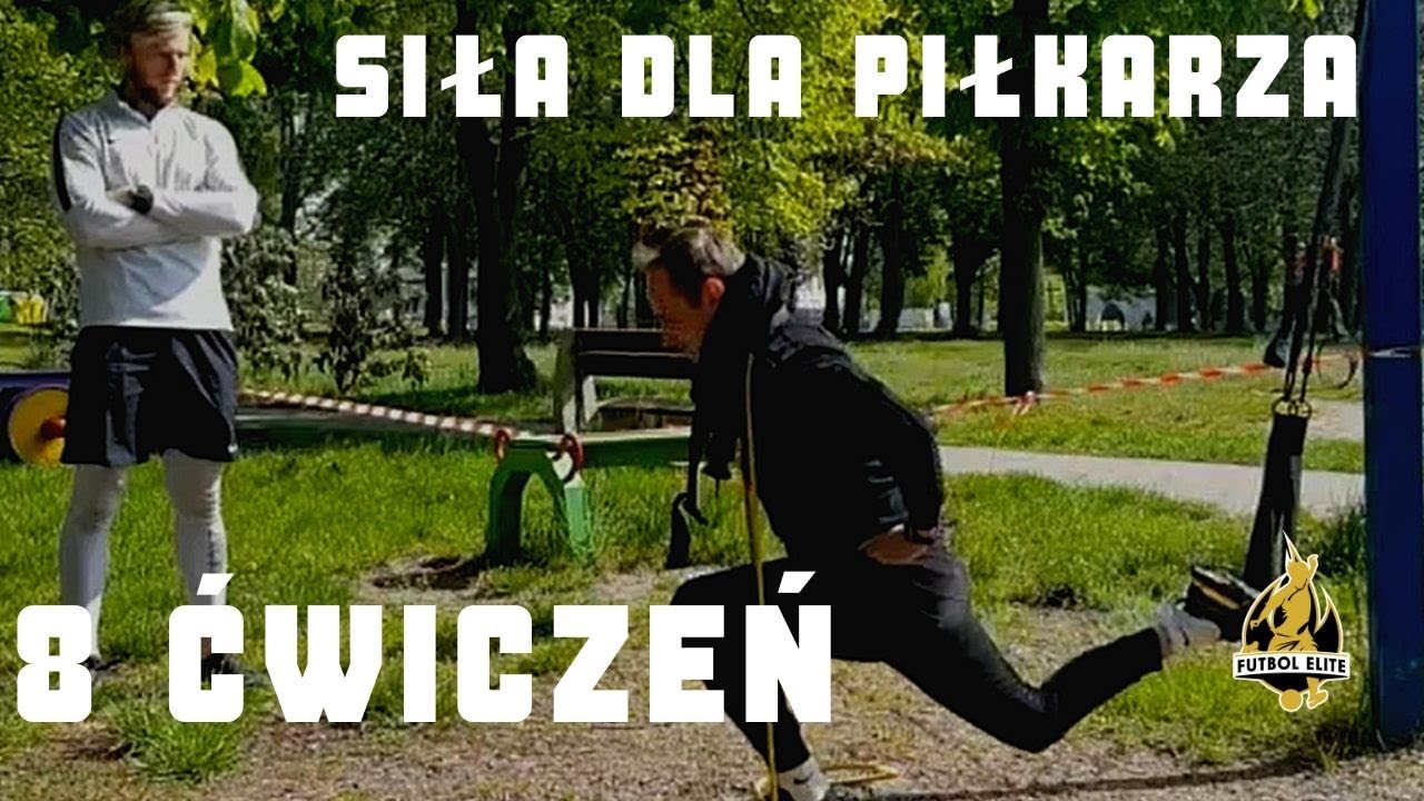 Siła dla piłkarza w plenerze - 8 zaawansowanych ćwiczeń ll #1 motoryka w praktyce