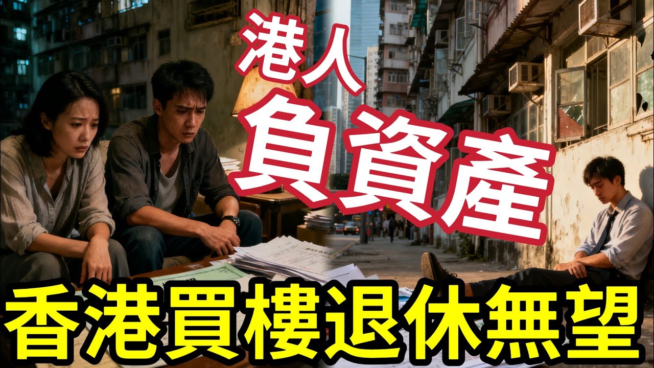 香港買樓即變「負資產！」香港中產退休無望！四成人不夠錢退休！拆解消費陷阱！中年人處處危機！退休前要為致富鋪路 
