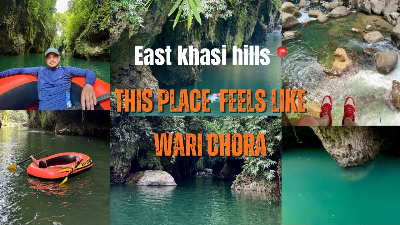 Ka Canyon ba itynnad bha ba long thik kum ka Wari Chora🚣‍♂️🌱/Exploring Meghalaya’s Secret Canyon🏞️