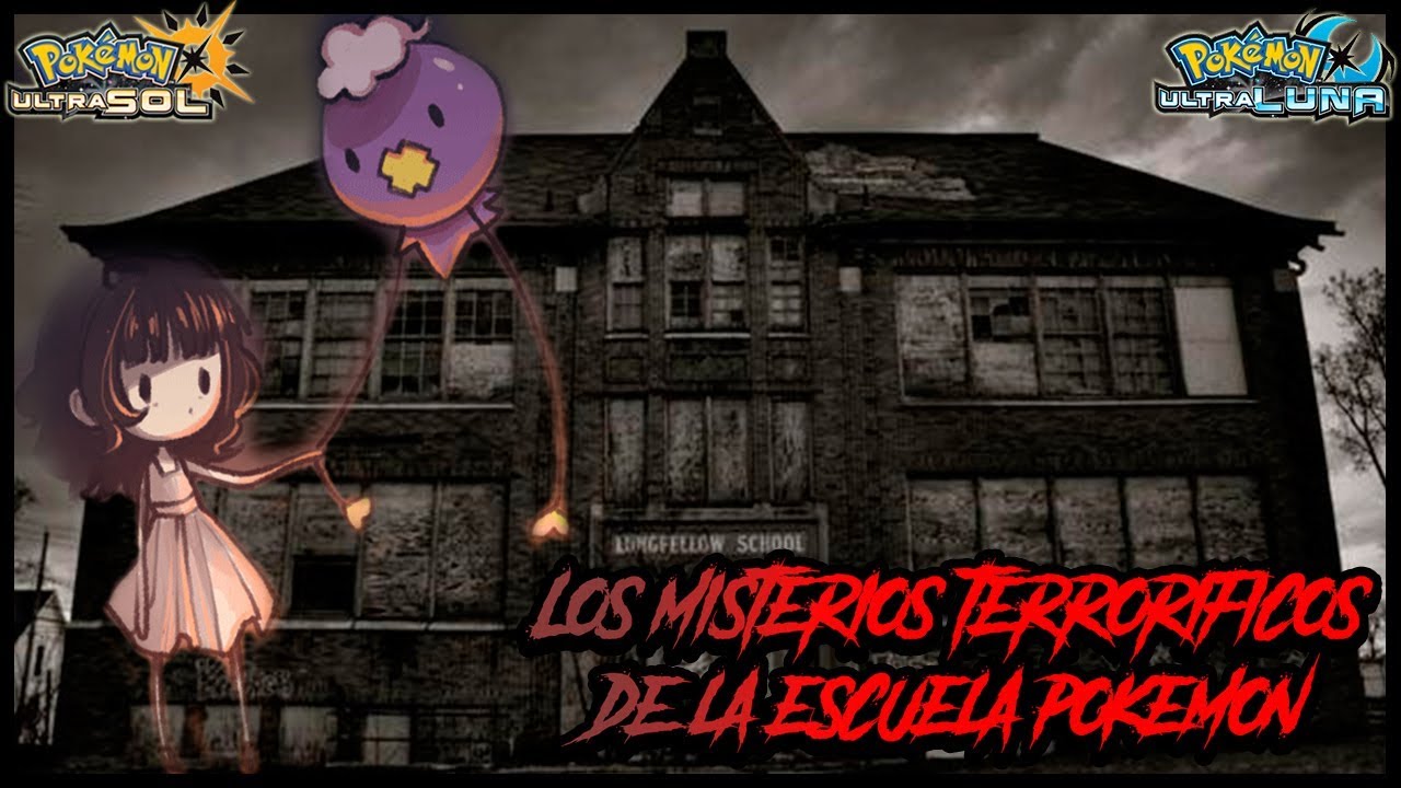 ¡Los 7 misterios terroríficos de la Escuela Pokémon! -  Pokémon Ultrasol y Ultraluna