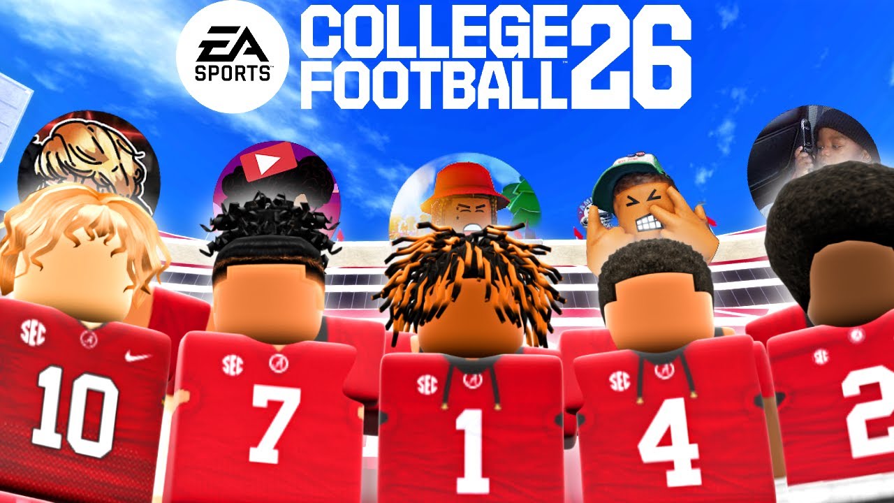 YouTubers Play In A Roblox College Football Championship!