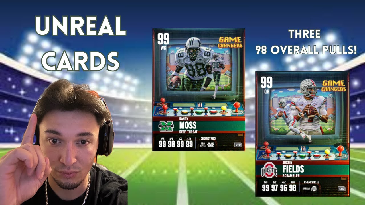 SO MANY 98 OVERALL PULLS! Massive Pack Opening for LAST Gamechangers Drop in College Football 25