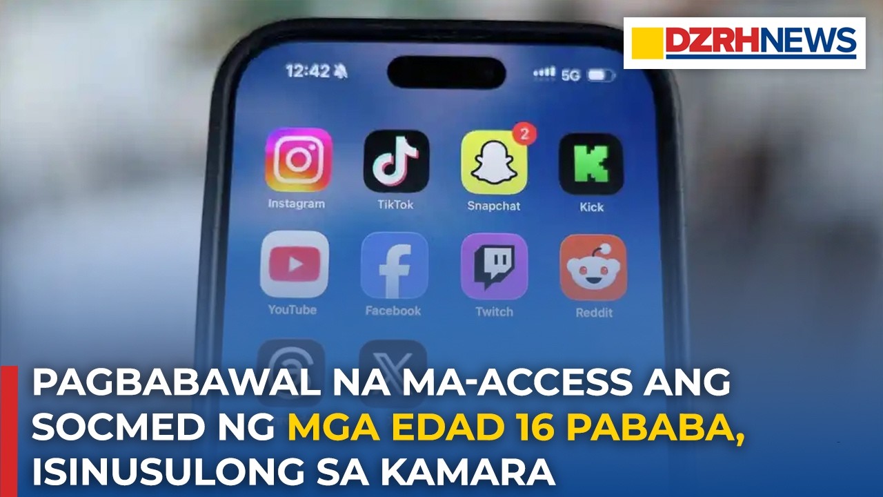 Pagbabawal na ma-access ang social media ng mga kabataan edad 16 pababa, isinusulong sa Kamara