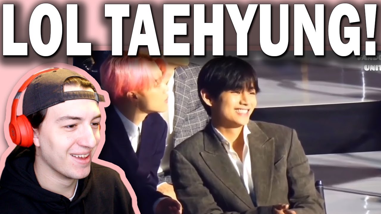 award shows but its only taehyung REACTION!