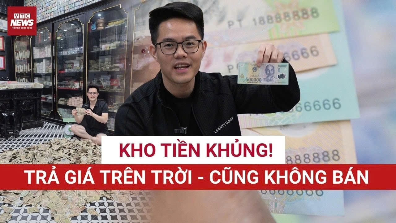 Choáng với KHO TIỀN của 