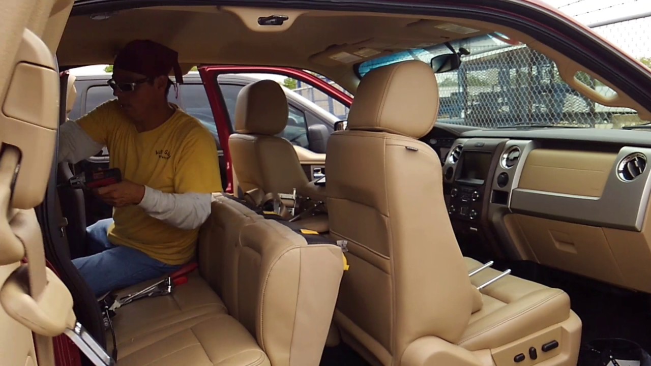Ford F150 Power Slider Back Glass Replacement