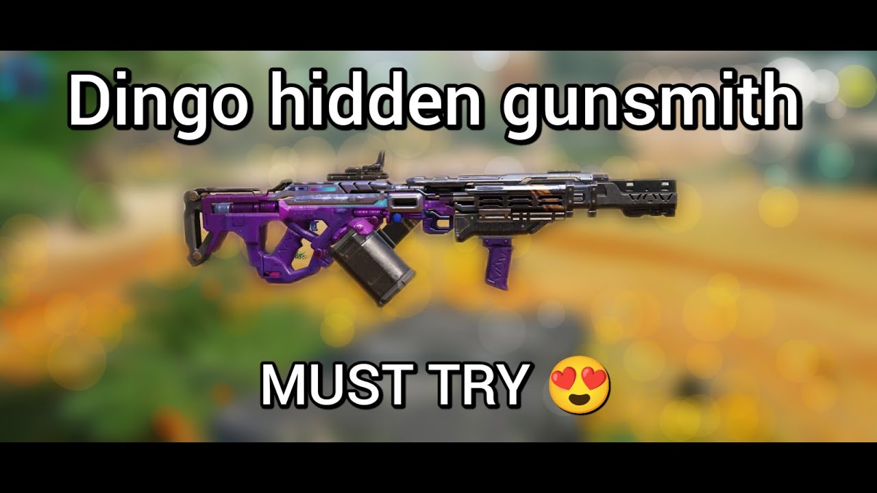 Dingo gunsmith nobody knows in cod mobile